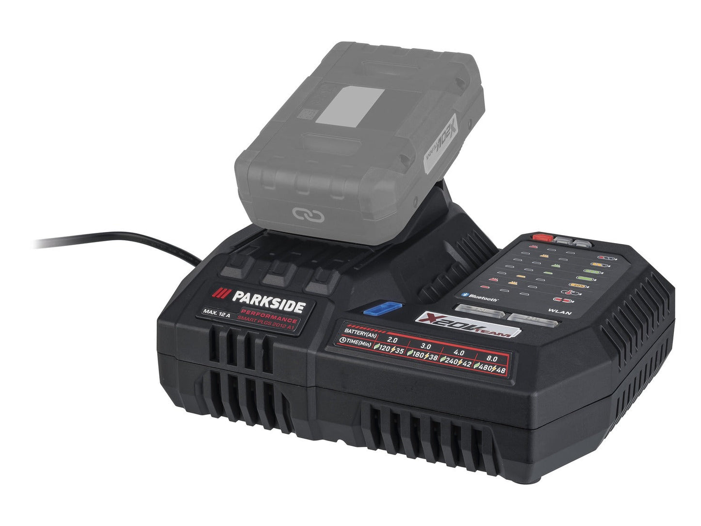 Chargeur de batterie Smart PLGS 2012 A1, 12 A, 20 V
