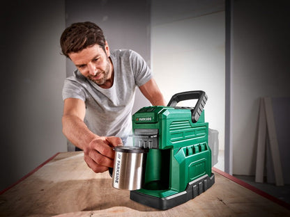Machine à café + chargeur de batterie