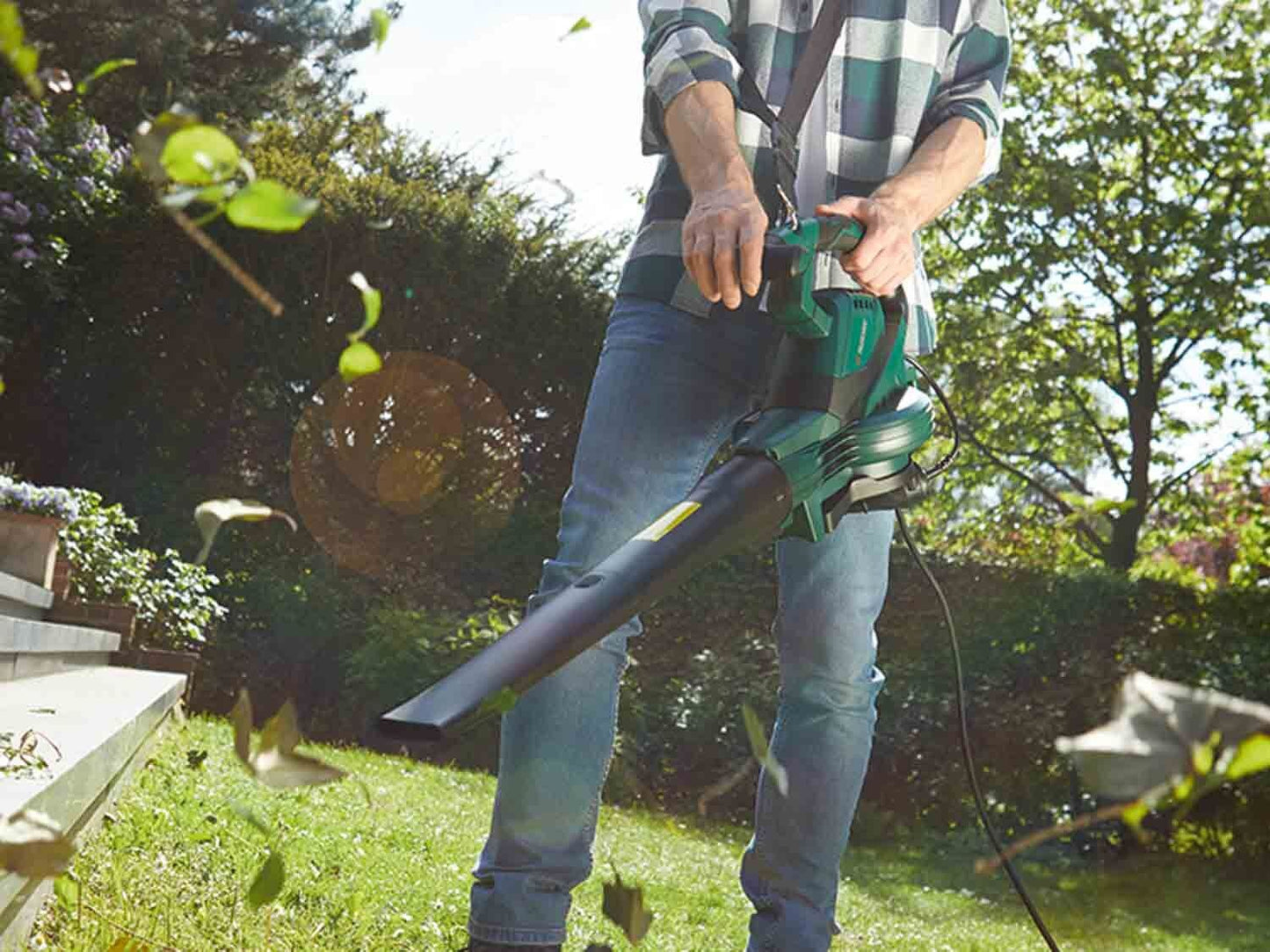 Souffleur / Aspirateur à Feuilles Électrique 2200 W